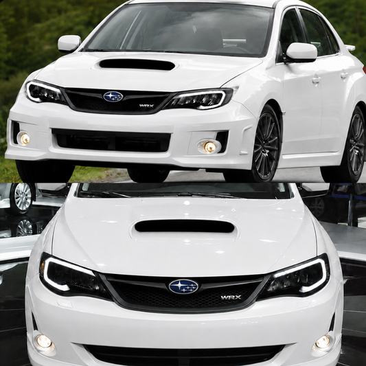 Spec Trum Dynamic LED Headlights for Subaru Impreza WRX 2008–2013 Sedan