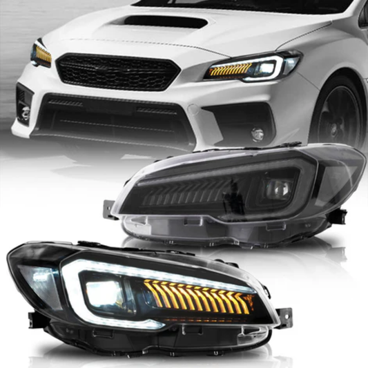VLAND LED Dual Beam Projector Headlights for Subaru WRX 2015–2021