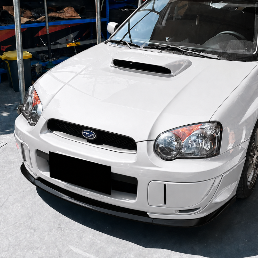 Subaru Impreza WRX STI 2003–2005 Gloss Black Blobeye Front Lip