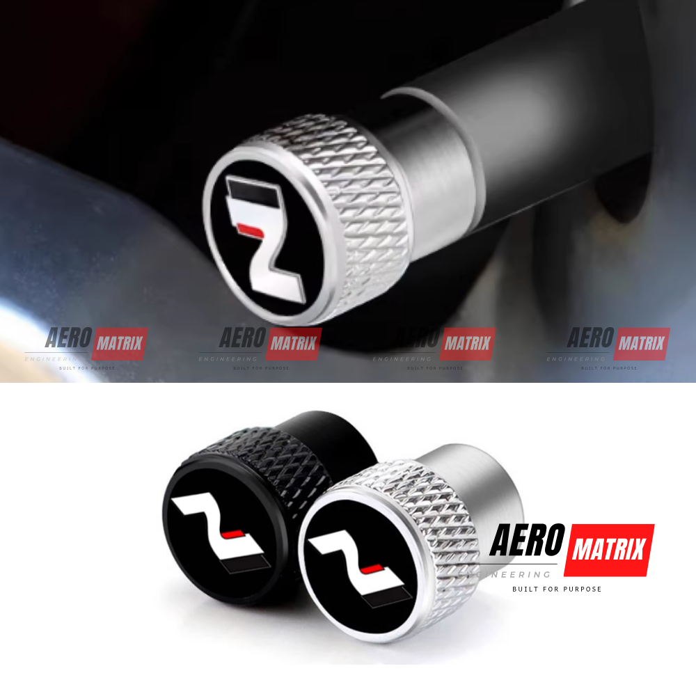 Hyundai N Tyre Valve Caps Set of 4 Gloss Black