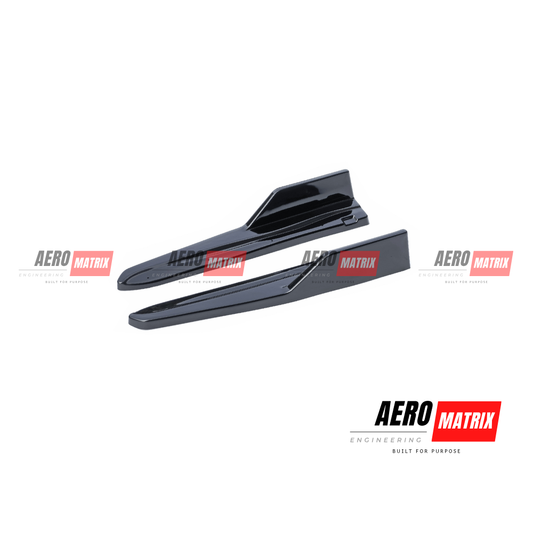 Toyota Camry 11th Generation 2024+ AME Rear Splats Gloss Black