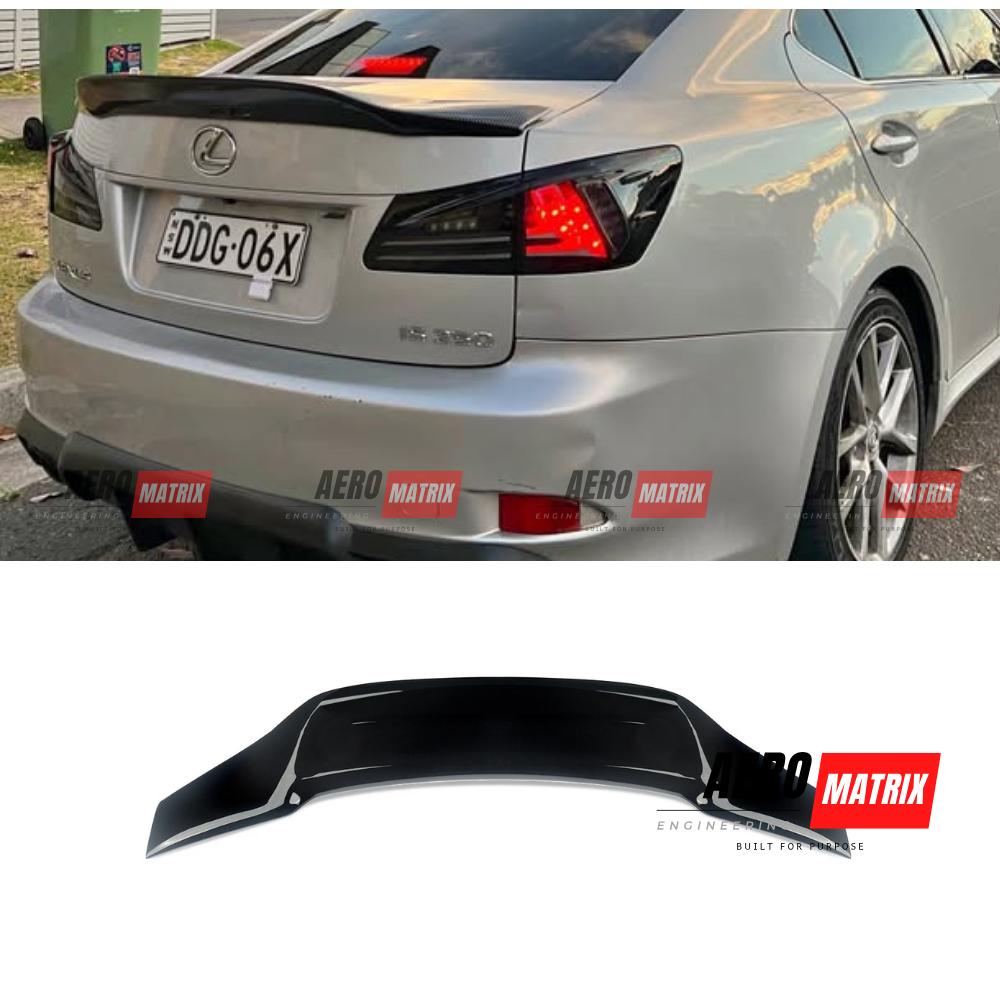 Lexus IS250 / IS350 Duckbill Trunk Spoiler Gloss Black