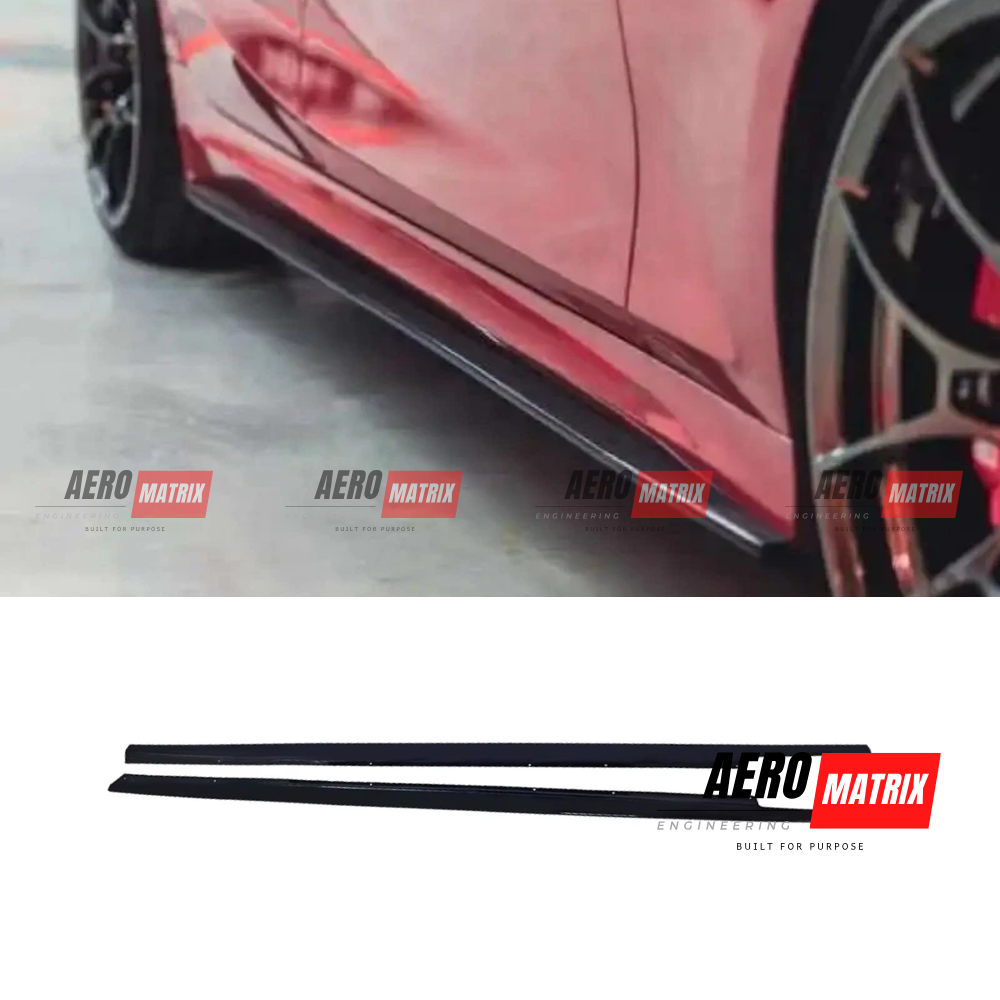 BMW 3 Series G20/G21 2019-2026 Side Skirts (Gloss Black)