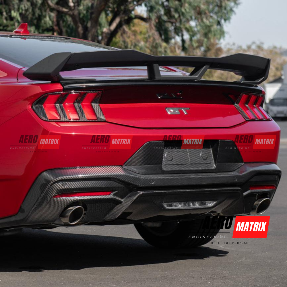 Ford Mustang Mk7 2024+ Rear Spoiler (Gloss Black)