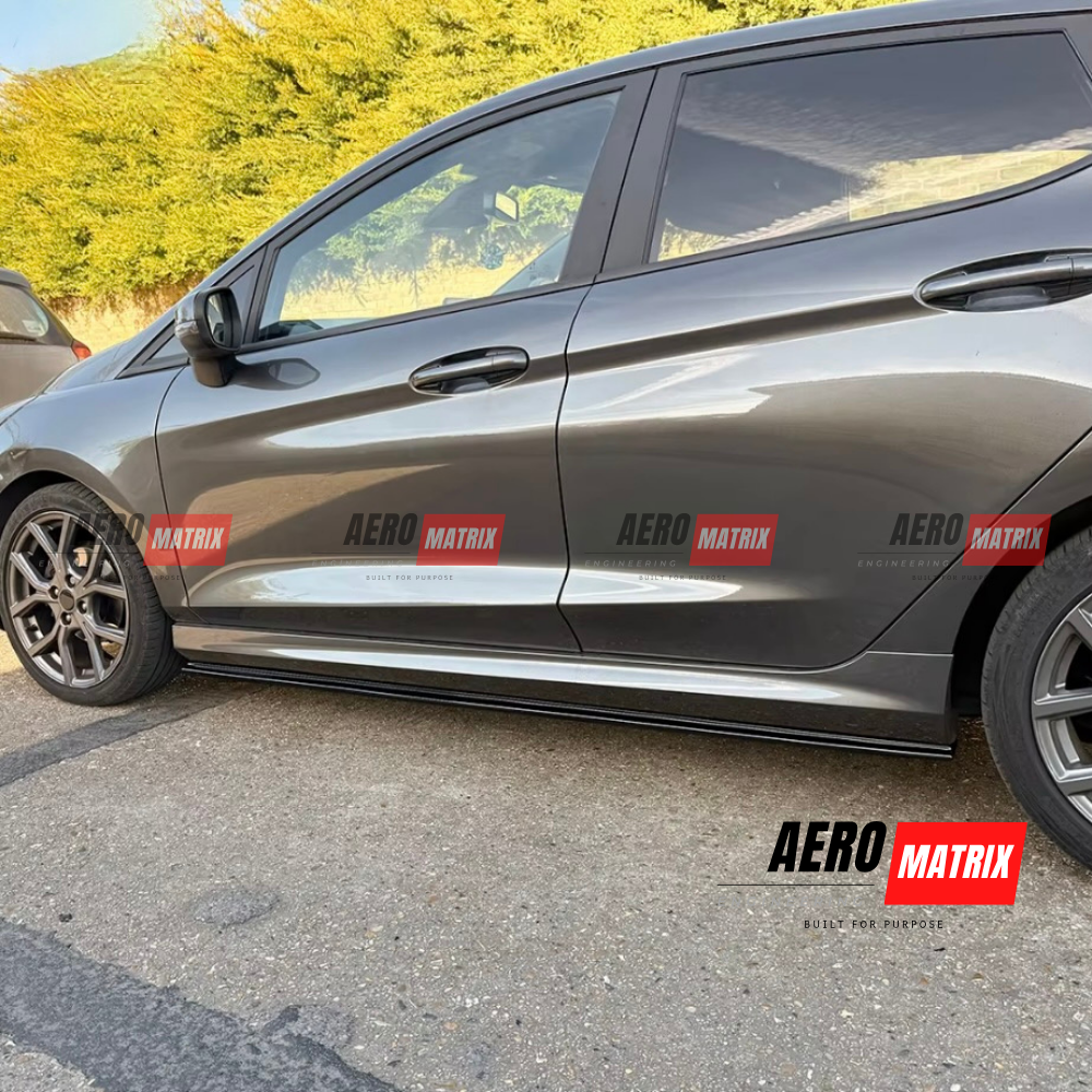 Ford Fiesta ST Mk8 2019–2022 Side Skirting (Gloss Black)