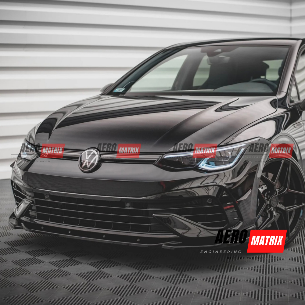 Volkswagen Golf Mk8 R 2022–2024 Front Lip