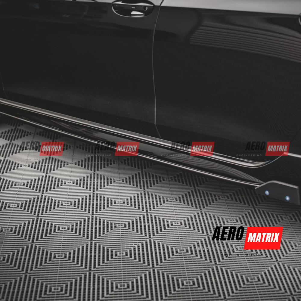 Volkswagen Golf Mk8 R 2022–2024 Side Skirting