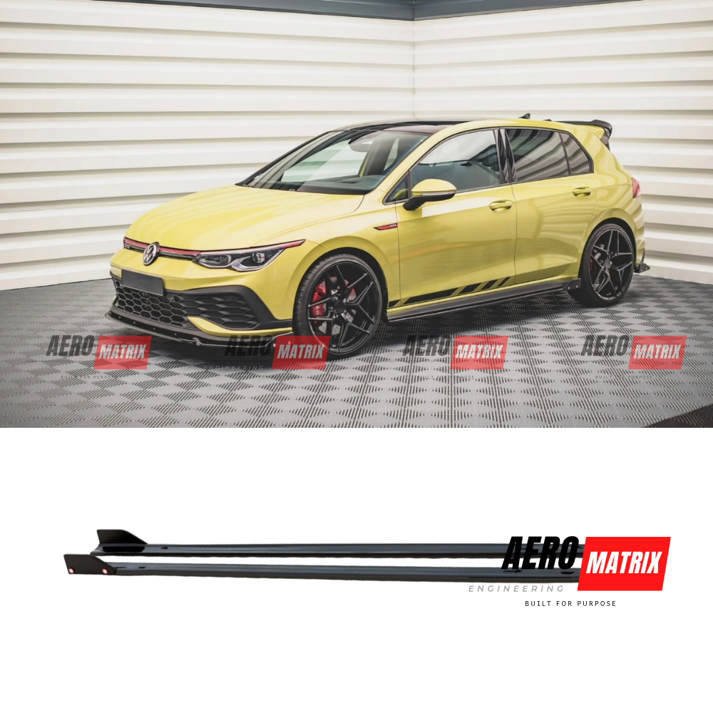 Volkswagen Golf Mk8 GTI 2021–2024 Side Skirting