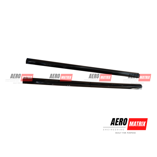 Audi A3 S-Line S3 RS3 8V 2013–2020 Sedan Side Skirting (Gloss Black)