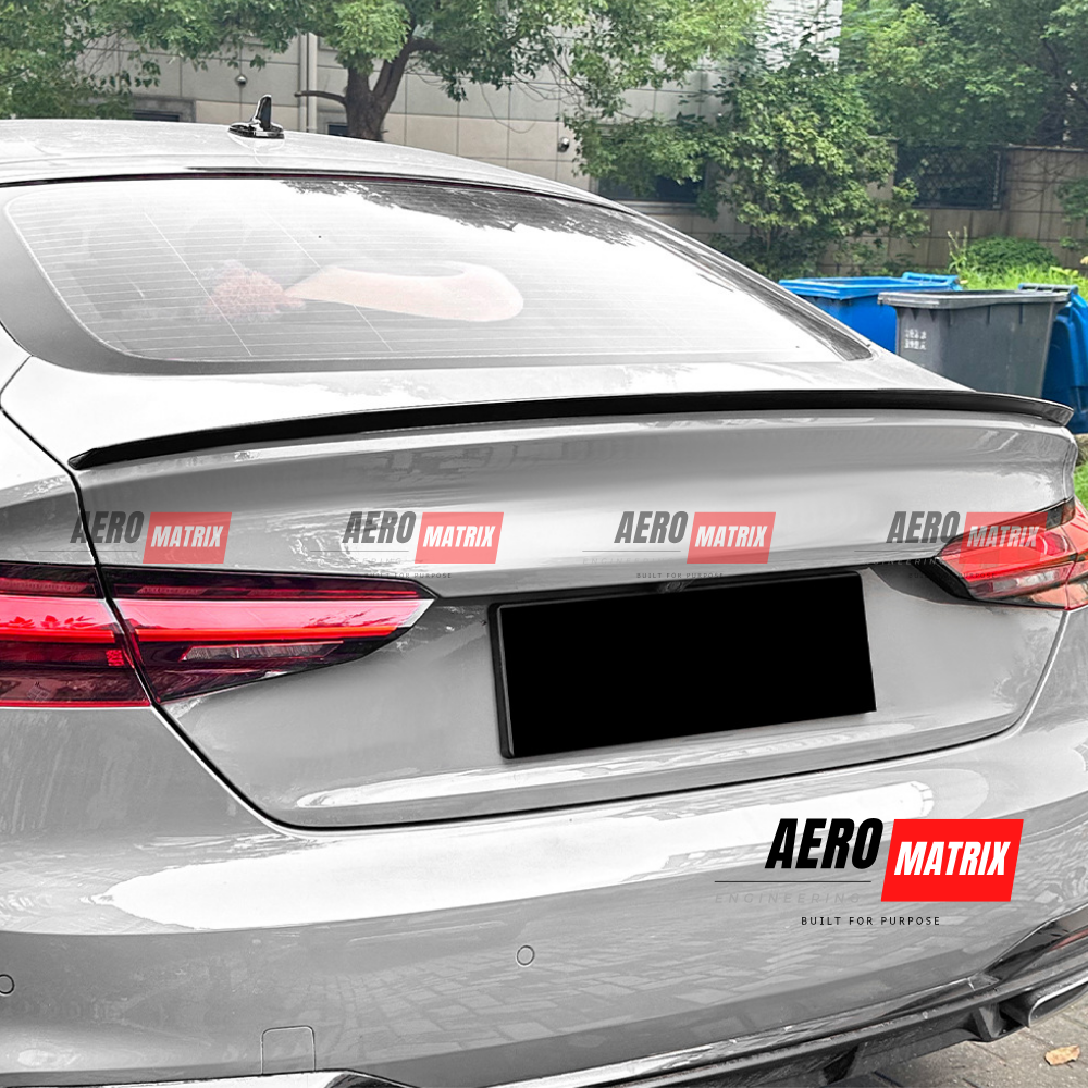 Audi A5 F5 S Line S5 2017–2024 Rear Spoiler (Gloss Black)