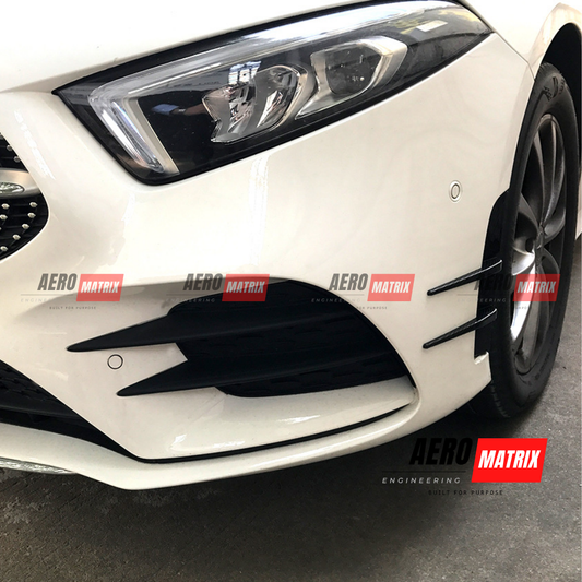 Mercedes-Benz W177 A180 A200 Front Trim Accessories (Gloss Black)