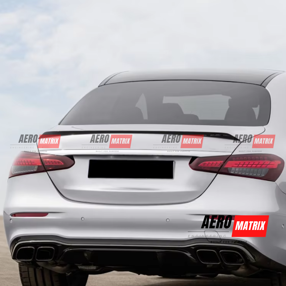 Mercedes-Benz E-Class W213 2016–2023 Spoiler (Gloss Black)
