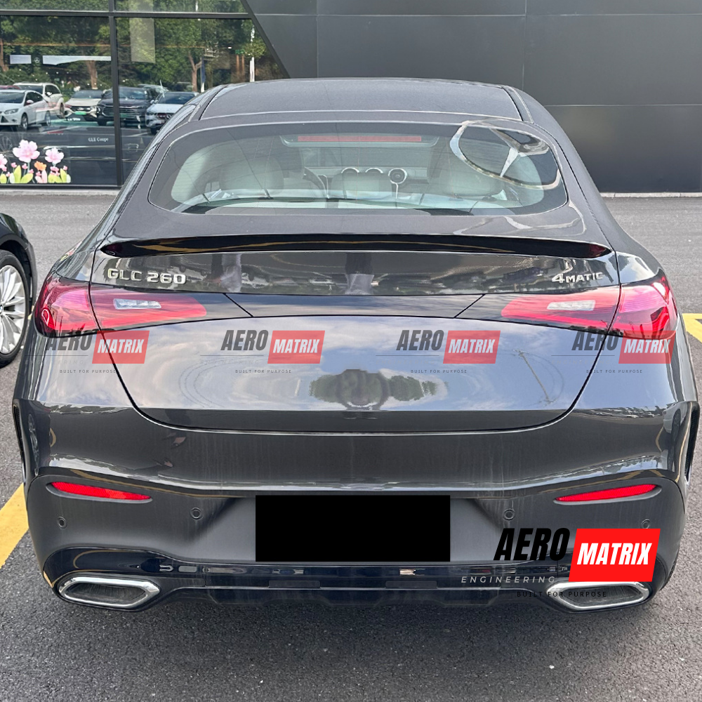 Mercedes-Benz GLC C254 2023+ (SUV Coupe) Rear Spoiler (Gloss Black)