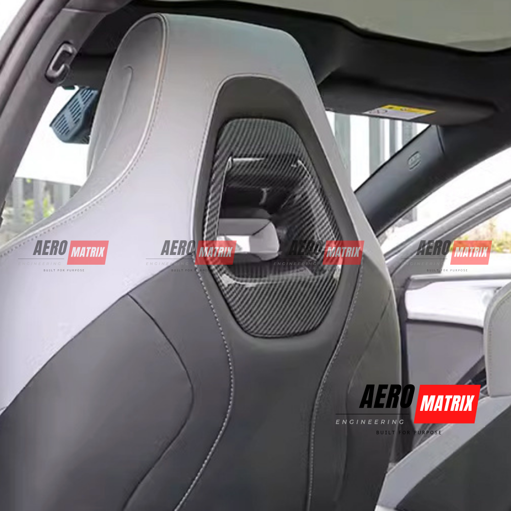 BYD Seal 2022+ - Seat Back Trim (Carbon Fibre Gloss)