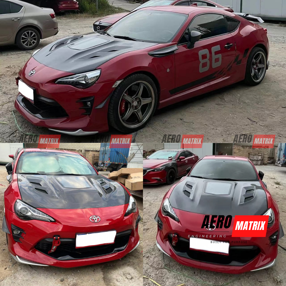 Toyota GT86 & Subaru BRZ 2012–2020 MMT Bonnet (Carbon Fibre)