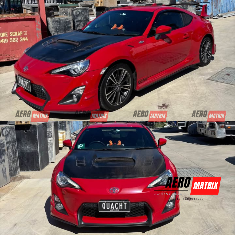 Toyota GT86 & Subaru BRZ 2012–2020 FA Style Bonnet (Carbon Fibre)