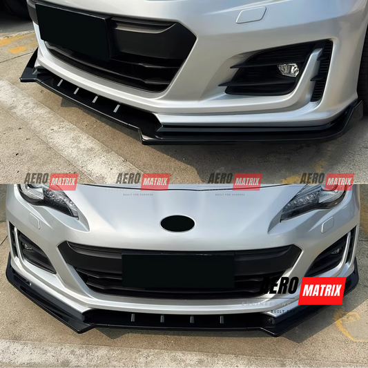 Subaru BRZ 2017–2020 Front Lip (Carbon Fibre Gloss)