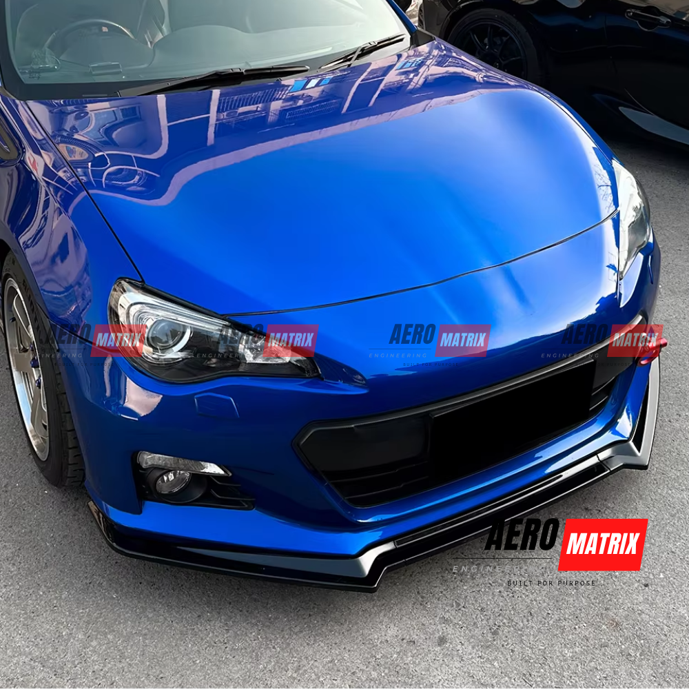 Subaru BRZ 2012–2016 Front Lip (Gloss Black)