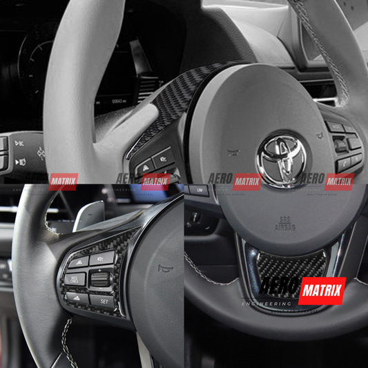 Toyota Supra A90 2019+ Accessories Trim (Carbon Fibre Gloss)