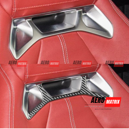 Toyota Supra A90 2019+ Center Console Control Trim (Carbon Fibre Gloss)