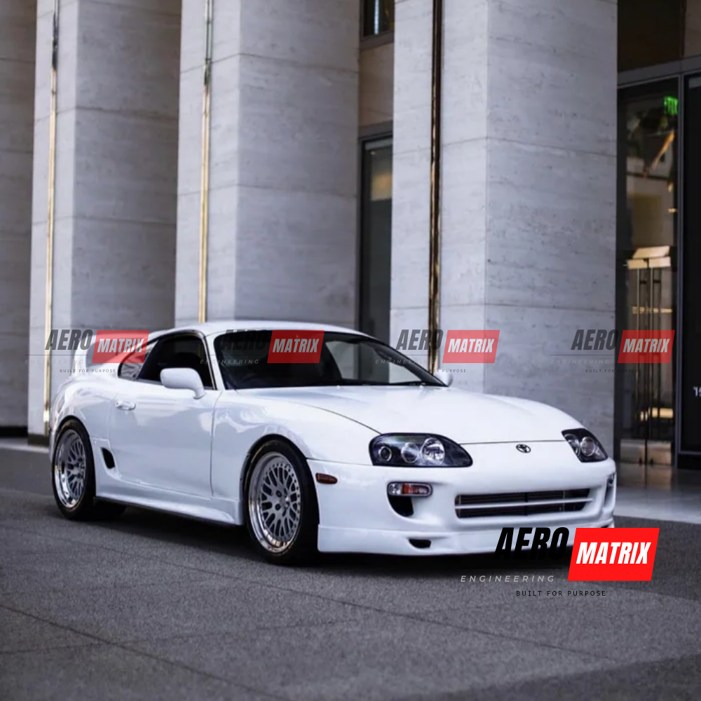 Toyota Supra A80 1993–2002 Front Lip (Unpainted Fibre Glass)