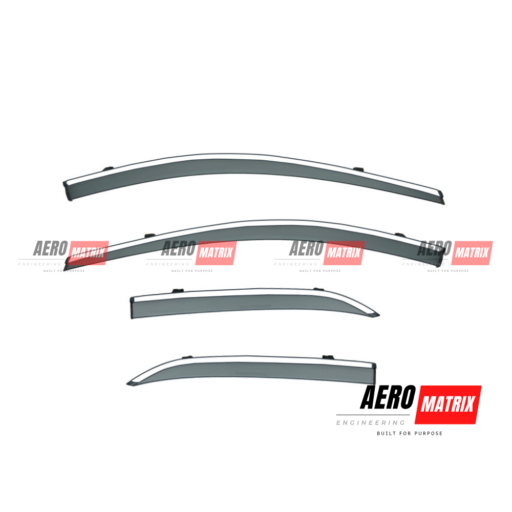 Toyota Corolla E210 2018+ Window Visors (Tinted Polycarbonate) Window Visor – Tinted Polycarbonate