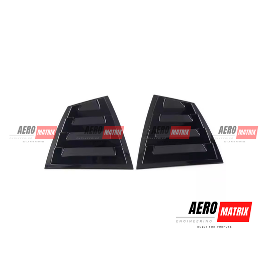 Subaru WRX VA 2014–2021 AME Duckbill Fog Scoop/Vent (Gloss Black)