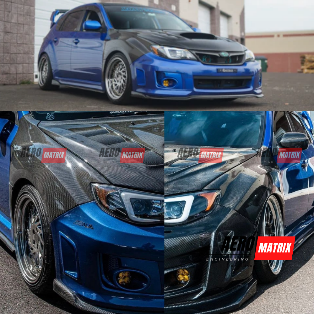 Subaru WRX G3 GVB/GRB 2007–2013 OE Style Fenders (Carbon Fibre)