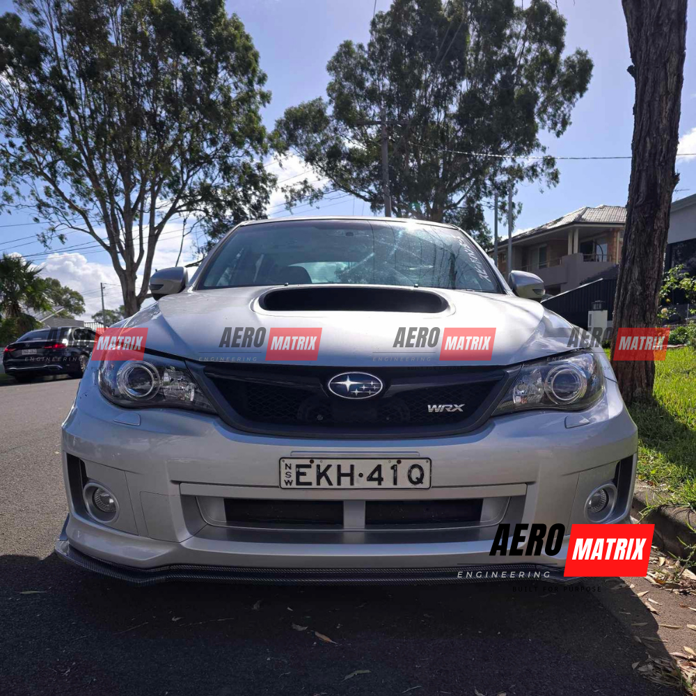 Subaru WRX G3 GVB/GRB 2007–2013 Front Lip (Carbon Fibre Gloss)