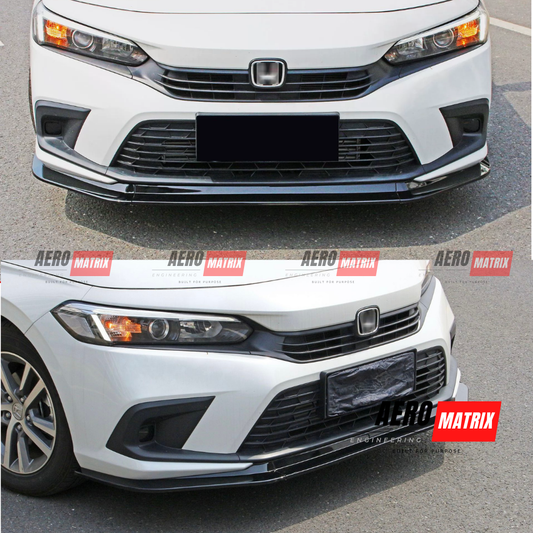 Honda Civic FL1 2022–2024 OE Front Lip (Gloss Black)