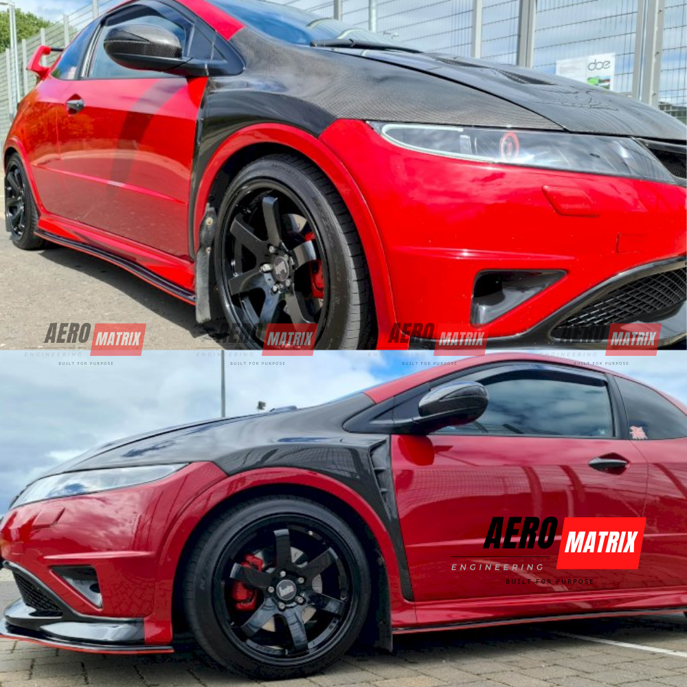 Honda Civic FN2 Type R 2007–2011 Mugen Style Fender (Carbon Fibre)