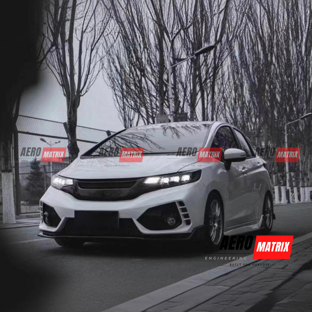 Honda Jazz GK5 2014–2020 Type R Style V1 Full Body Kit Body Kit (Fibre Glass)