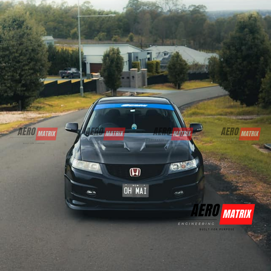 Honda Accord Euro CL7/CL9 2003–2007 J's Racing Style Bonnet (Carbon Fibre)