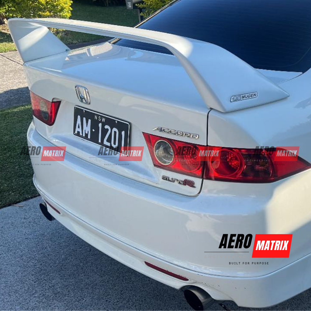 Honda Accord Euro CL7/CL9 2003–2007 Mugen Style Spoiler (Fibre Glass)