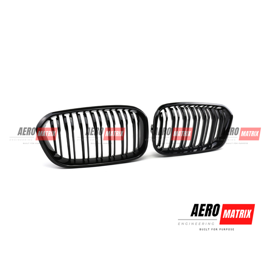 BMW F20 1 Series LCI 2015–2019 Grille (Gloss Black)