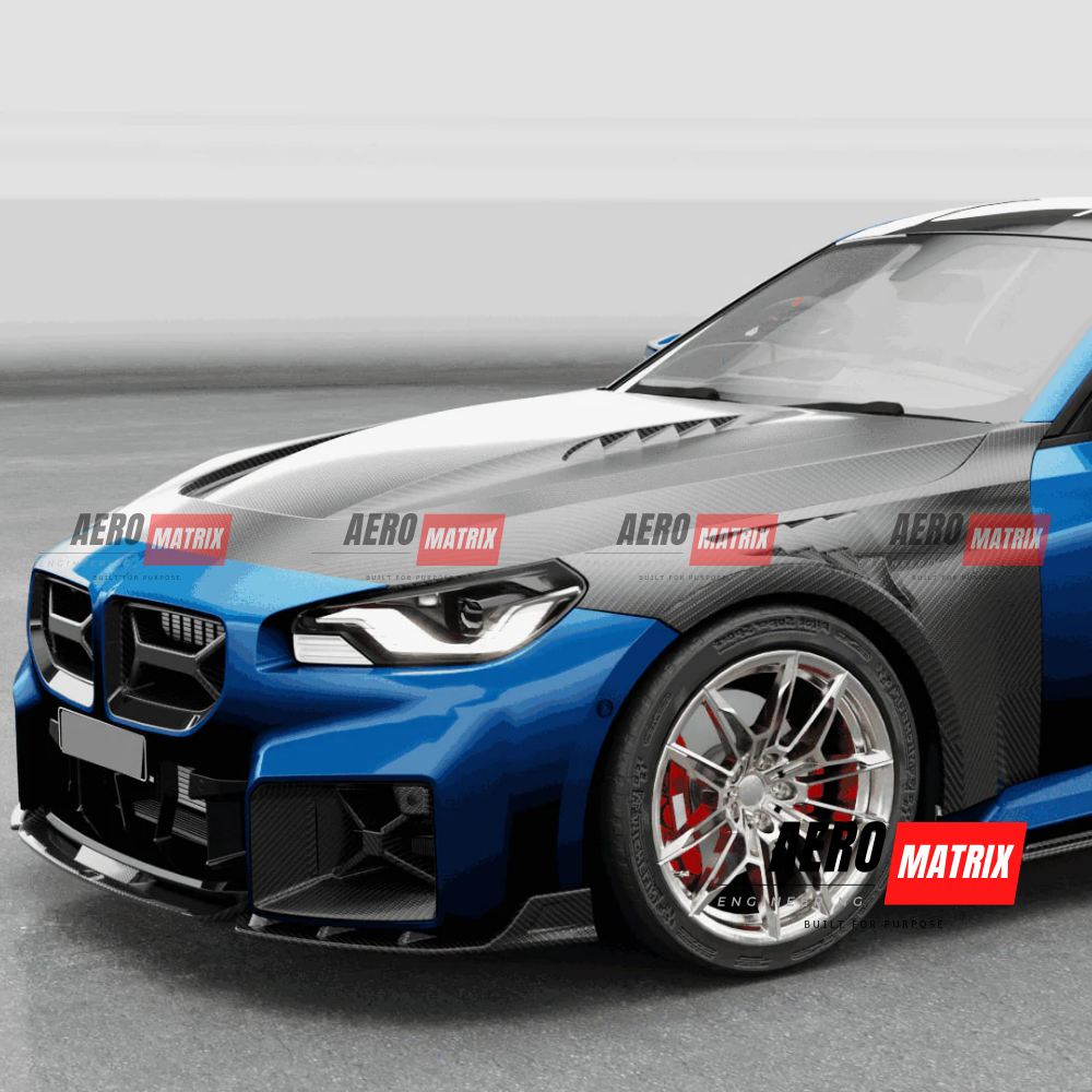 BMW 2 Series G87 2023+ – Fender (Carbon Fibre)