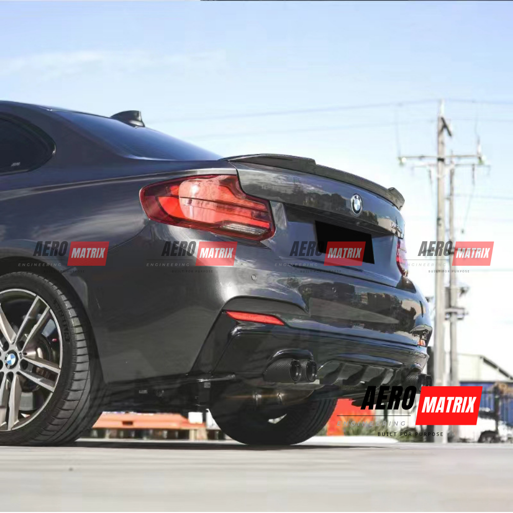BMW 2 Series F22/F87 2014–2021 – Spoiler (Carbon Fibre Gloss)