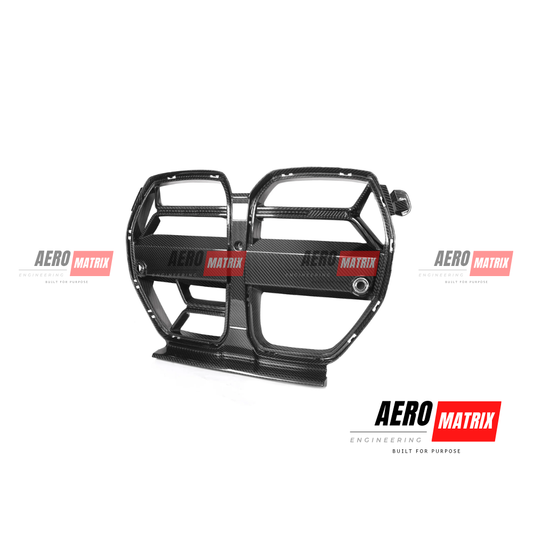 BMW 3 and 4 Series G80/G82 – Grille with ACC (Carbon Fibre)