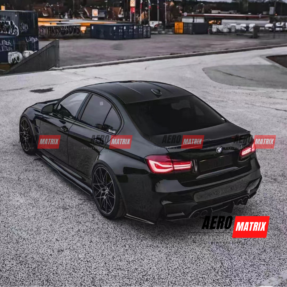 BMW M3 F80 / M4 F82 3 and 4 Series – Side Skirting (Carbon Fibre Gloss)