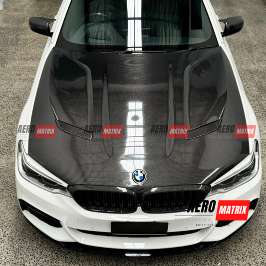 BMW M5 F90 2018–2023 – CS Style Bonnet (Carbon Fibre)