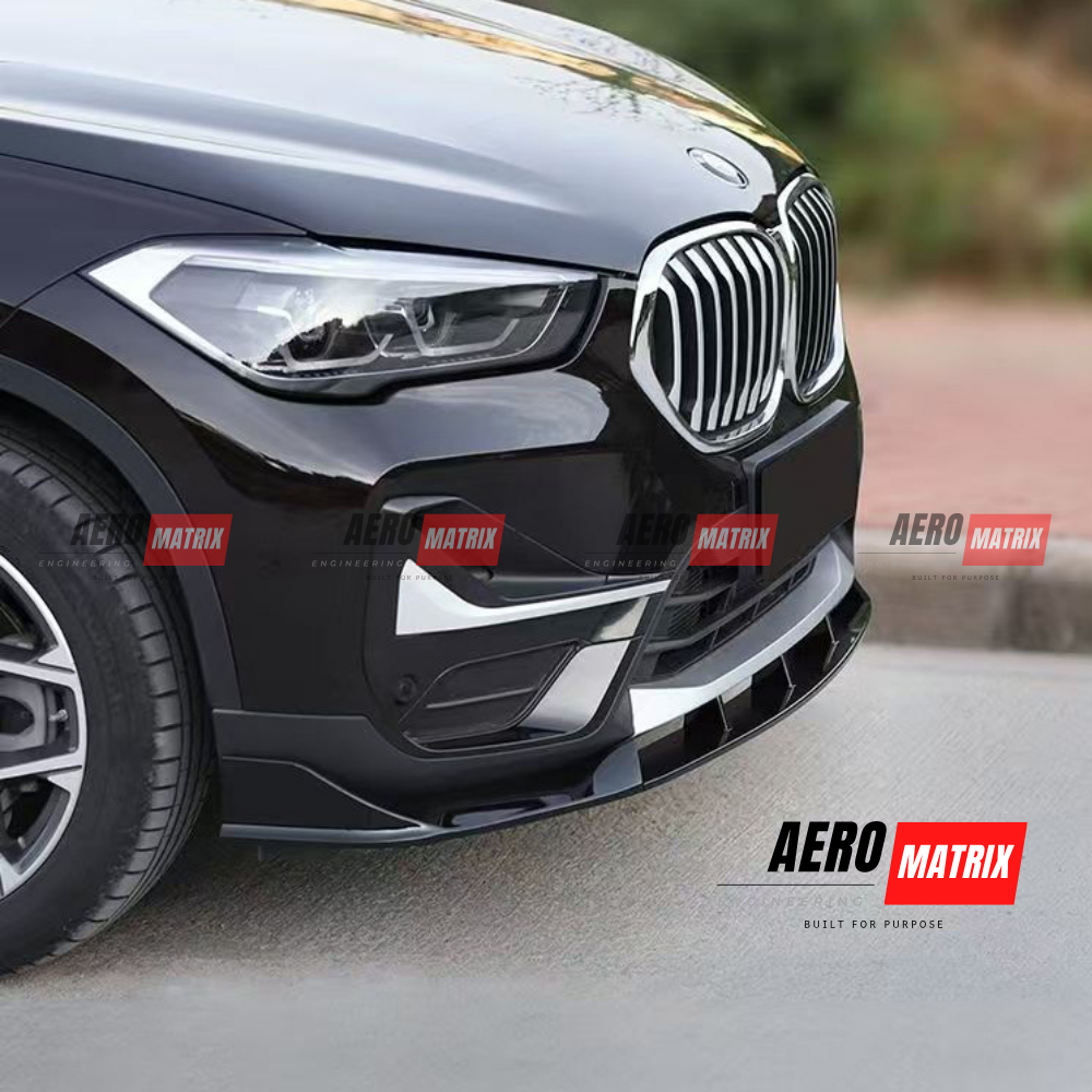 BMW F48 X1 2015–2022 Front Lip (Gloss Black)