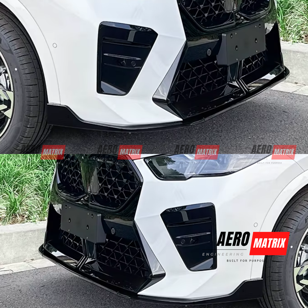 BMW U10 X2 2024+ Front Lip (Gloss Black)
