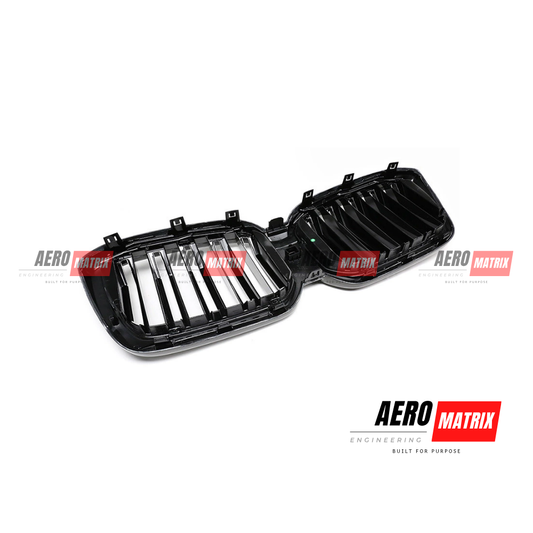 BMW X3M X4M F97/F98 2019–2022 Dual Slat Grille (Carbon Fibre Gloss)