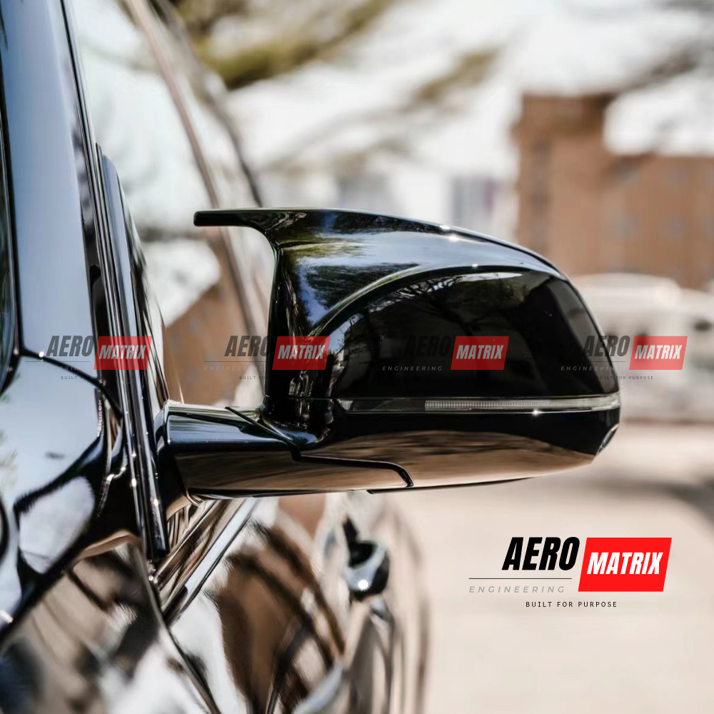 BMW X3 X4 X5 X6 X7F97/F98/F95/F96 Side Mirror Replacement (Gloss Black)