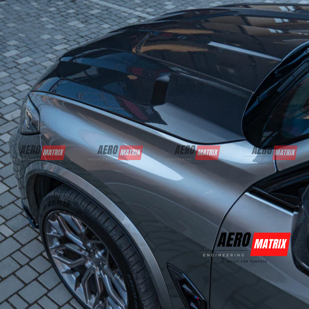 BMW X5 G05 / X5M F95 / X6M F96 G06 Voyager Performance Bonnet (Carbon Fibre)