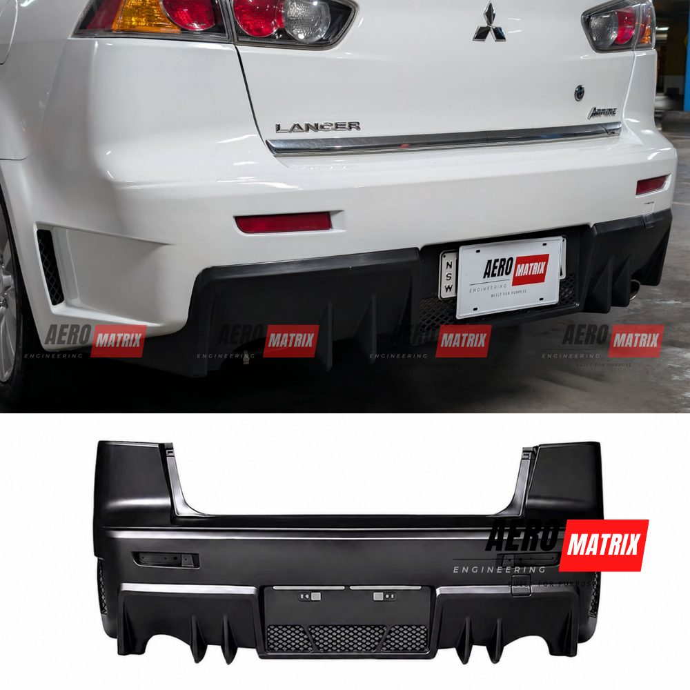 Mitsubishi Lancer CJ/CF FQ400 Style Body Kit Gloss Black 2007–2019