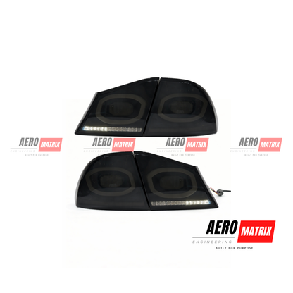 Honda Civic FD Rear Tail Lights Smoked Tinted