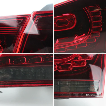 VLAND LED Tail Lights for Volkswagen Golf Mk6 2008–2012 with Sequential Indicators