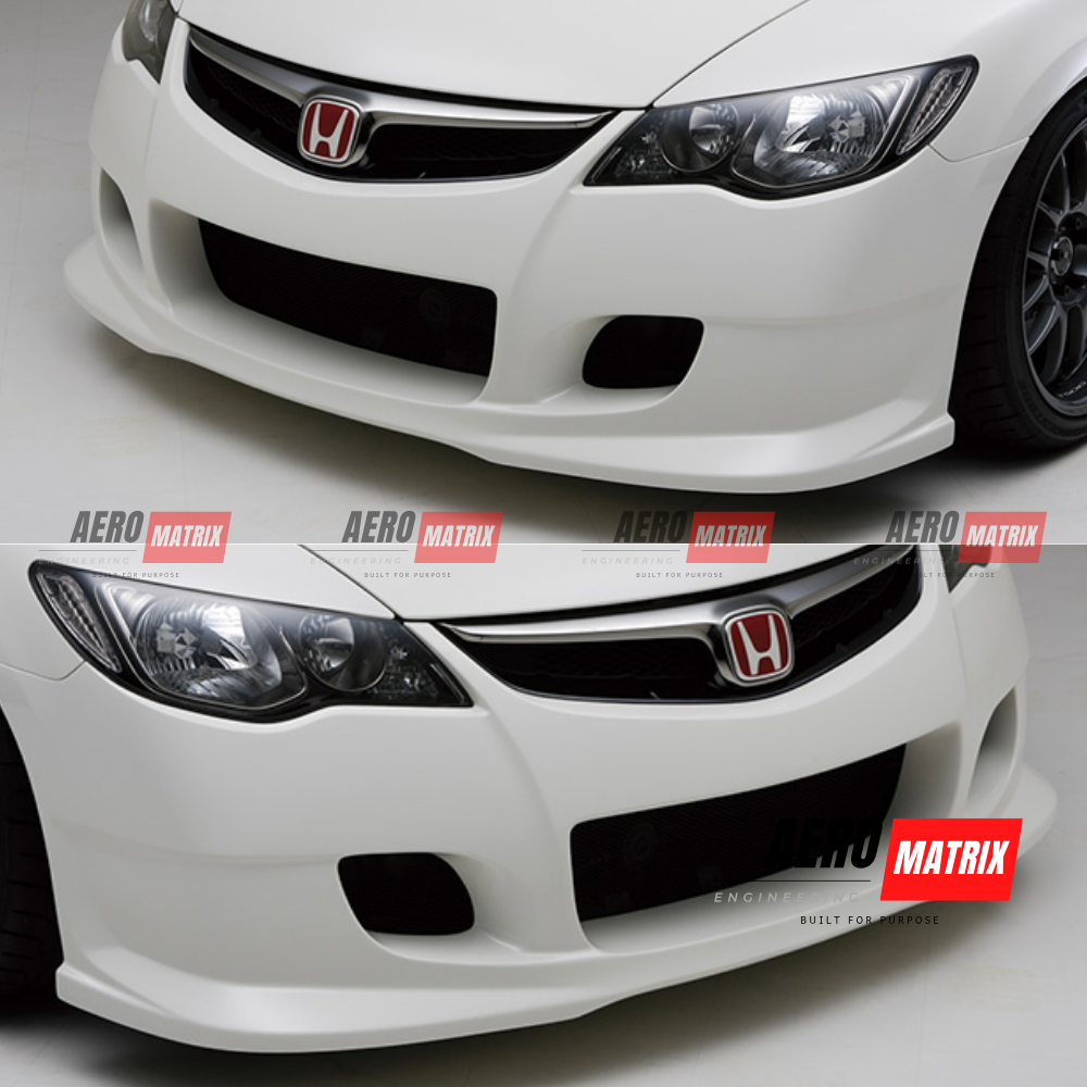 Honda Civic FD / FD2 Type R 8th Gen 2006–2011 Ings + N Spec Style Front Bumper