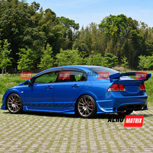 Honda Civic FD1 FD2 2006–2011 Bomex Racing Side Skirts
